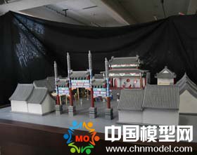 清代行宮模型，傳統(tǒng)建筑模型