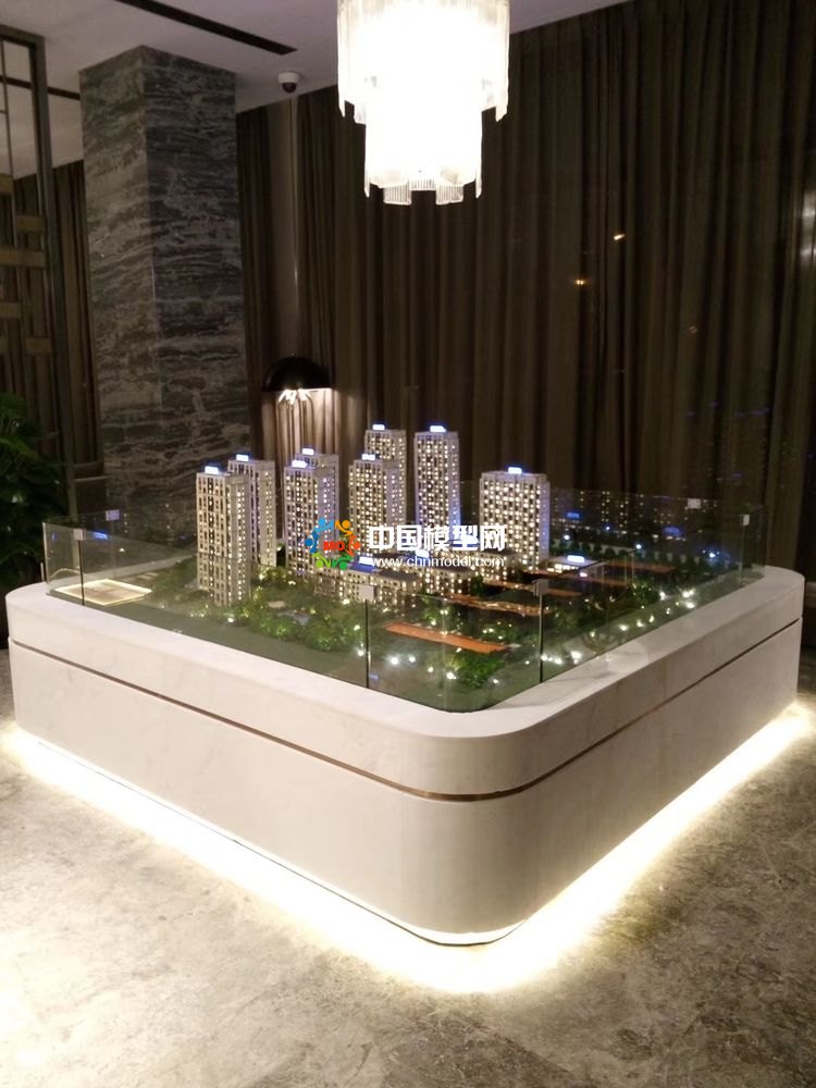 高檔樓盤模型底座，售樓部沙盤展臺（收藏）