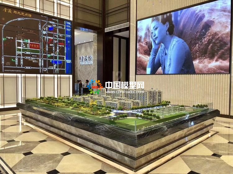 高檔樓盤模型底座，售樓部沙盤展臺（收藏）