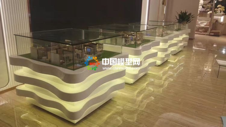 高檔樓盤模型底座，售樓部沙盤展臺（收藏）