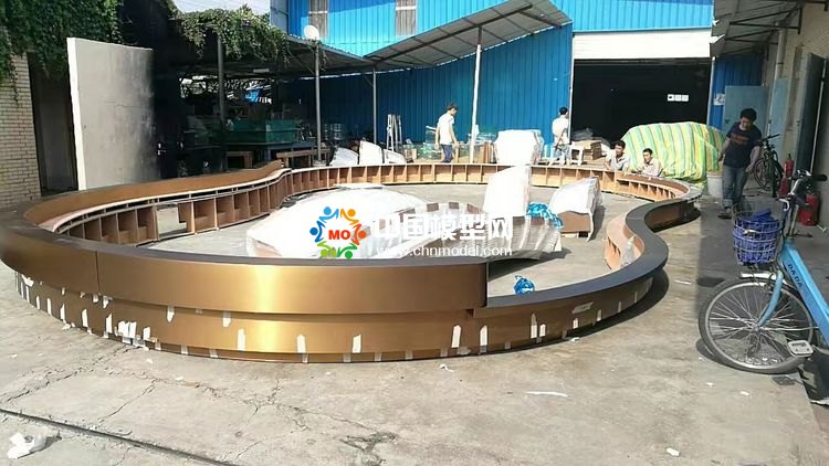 高檔樓盤模型底座，售樓部沙盤展臺（收藏）