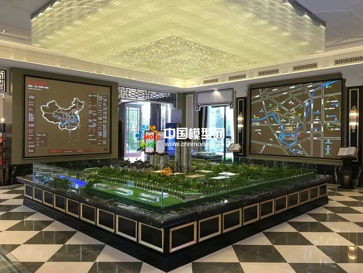 高檔樓盤模型底座，售樓部沙盤展臺（收藏）