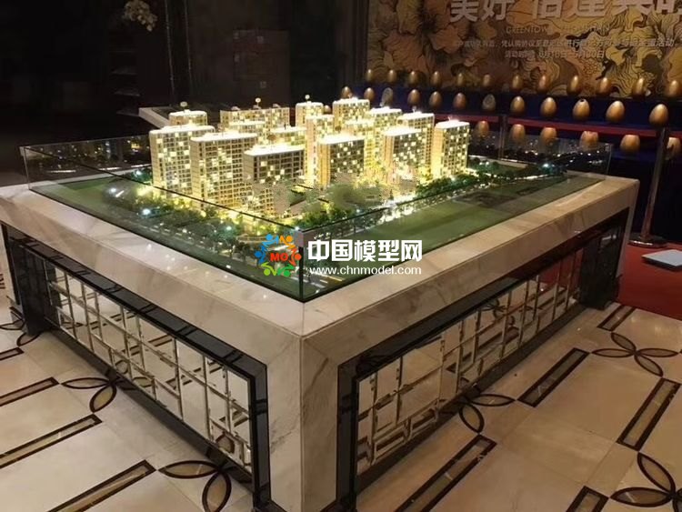 高檔樓盤模型底座，售樓部沙盤展臺（收藏）