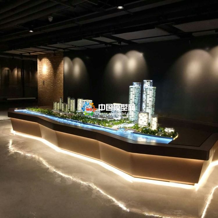 高檔樓盤模型底座，售樓部沙盤展臺（收藏）