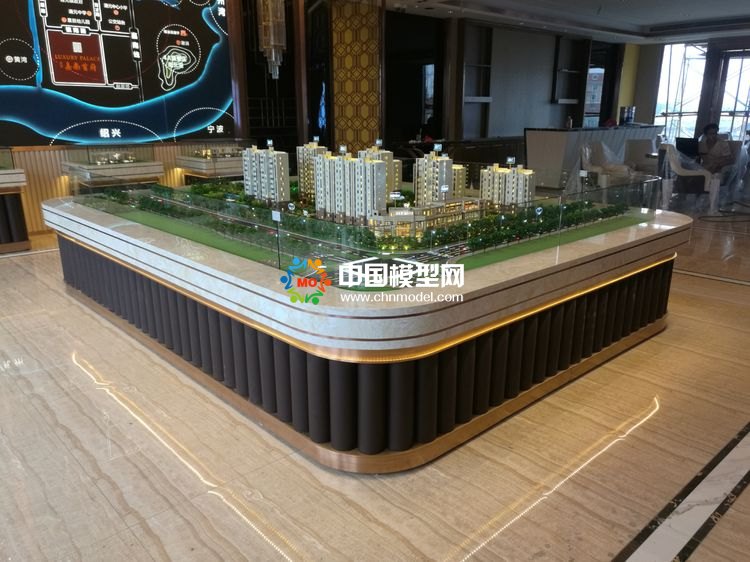 高檔樓盤模型底座，售樓部沙盤展臺（收藏）