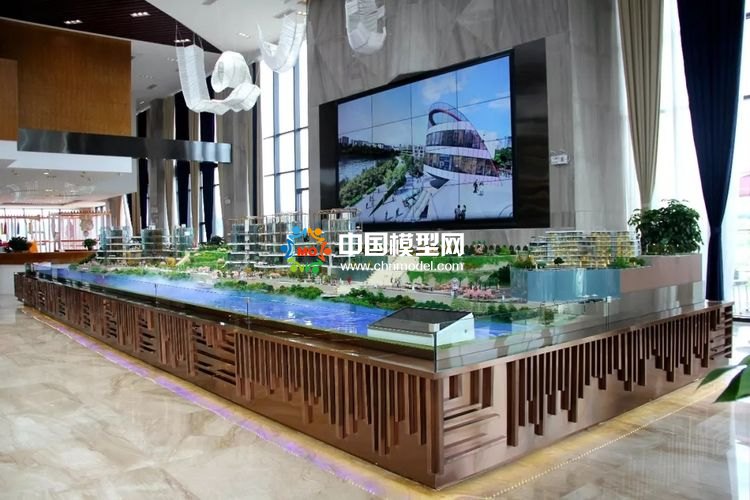 高檔樓盤模型底座，售樓部沙盤展臺（收藏）